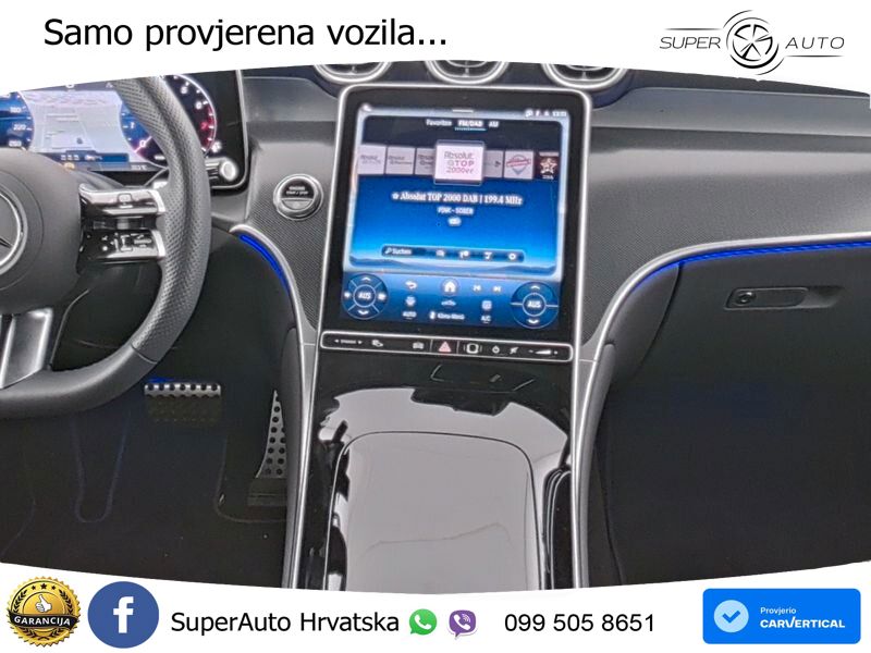 Mercedes GLC Coupe 200 (204 KS) 4MATIC 9G-TRONIC Night paket ACC+GR SJED+360+PANO