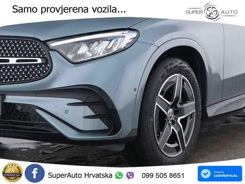 Mercedes GLC Coupe 200 (204 KS) 4MATIC 9G-TRONIC Night paket ACC+GR SJED+360+PANO
