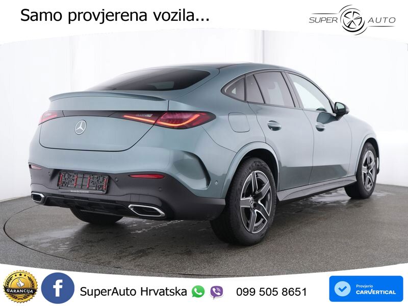 Mercedes GLC Coupe 200 (204 KS) 4MATIC 9G-TRONIC Night paket ACC+GR SJED+360+PANO