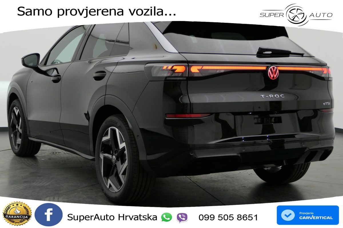 Volkswagen T-Roc 1.5 eTSI (150 KS)  DSG R-Line LED+GR SJED+ACC