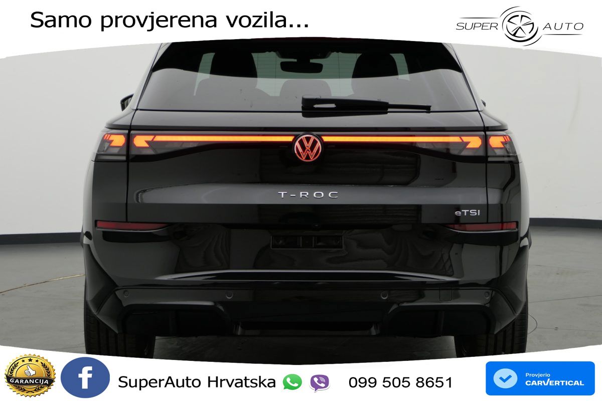 Volkswagen T-Roc 1.5 eTSI (150 KS)  DSG R-Line LED+GR SJED+ACC