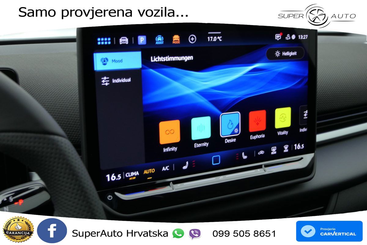 Volkswagen T-Roc 1.5 eTSI (150 KS)  DSG R-Line LED+GR SJED+ACC