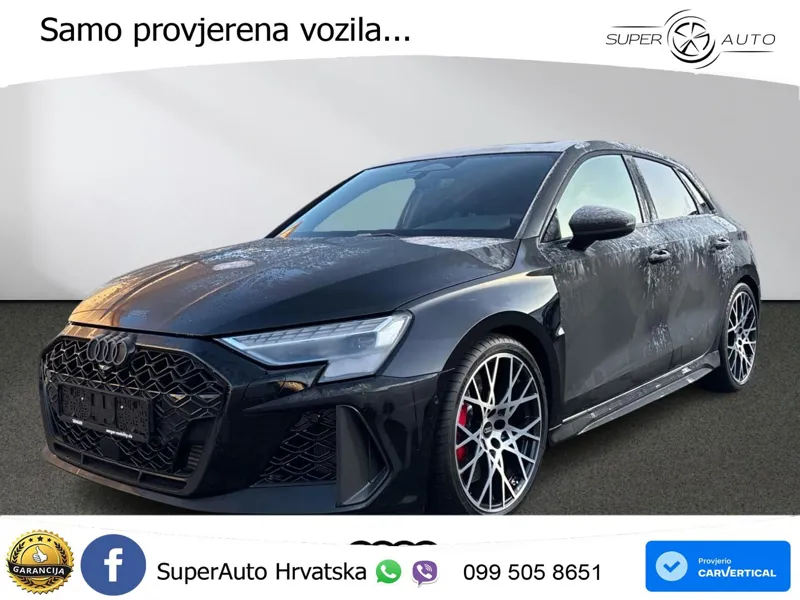Audi RS3 Sedan 2.5 TFSI (400 KS) quattro S tronic ACC+HEAD+GR SJED+360+PANO