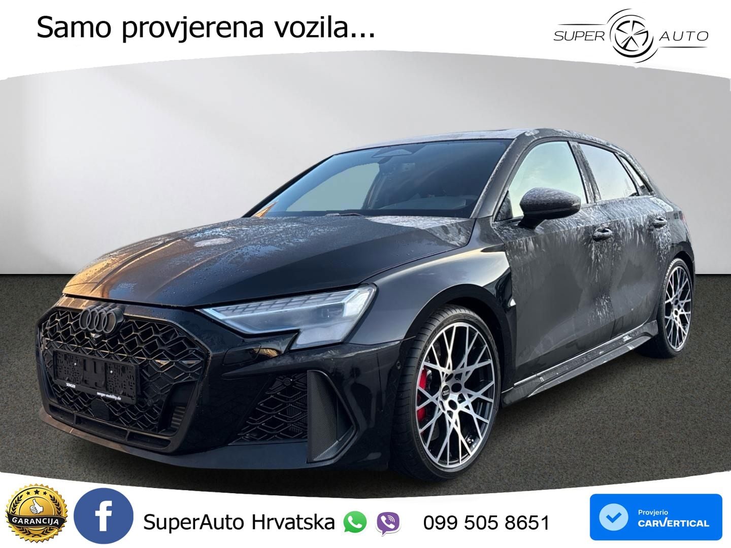 Audi RS3 Sedan 2.5 TFSI (400 KS) quattro S tronic ACC+HEAD+GR SJED+360+PANO