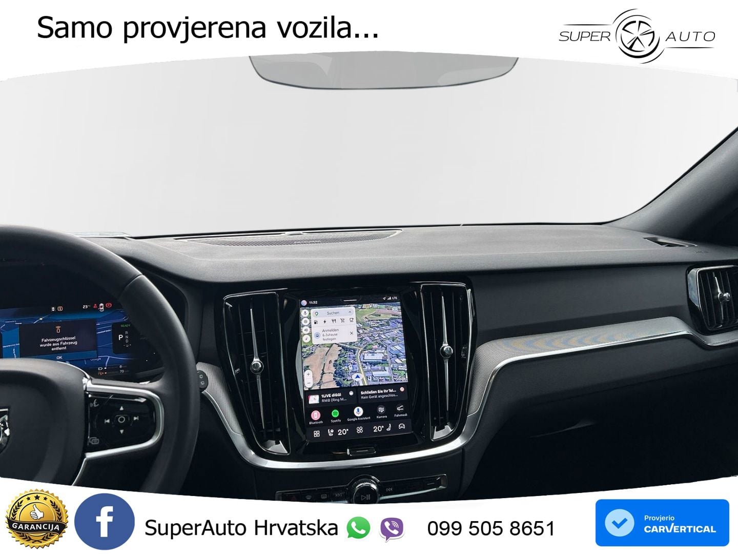 Volvo V60 2.0 T8 AWD Geartronic ACC+GR SJED+360+PANO