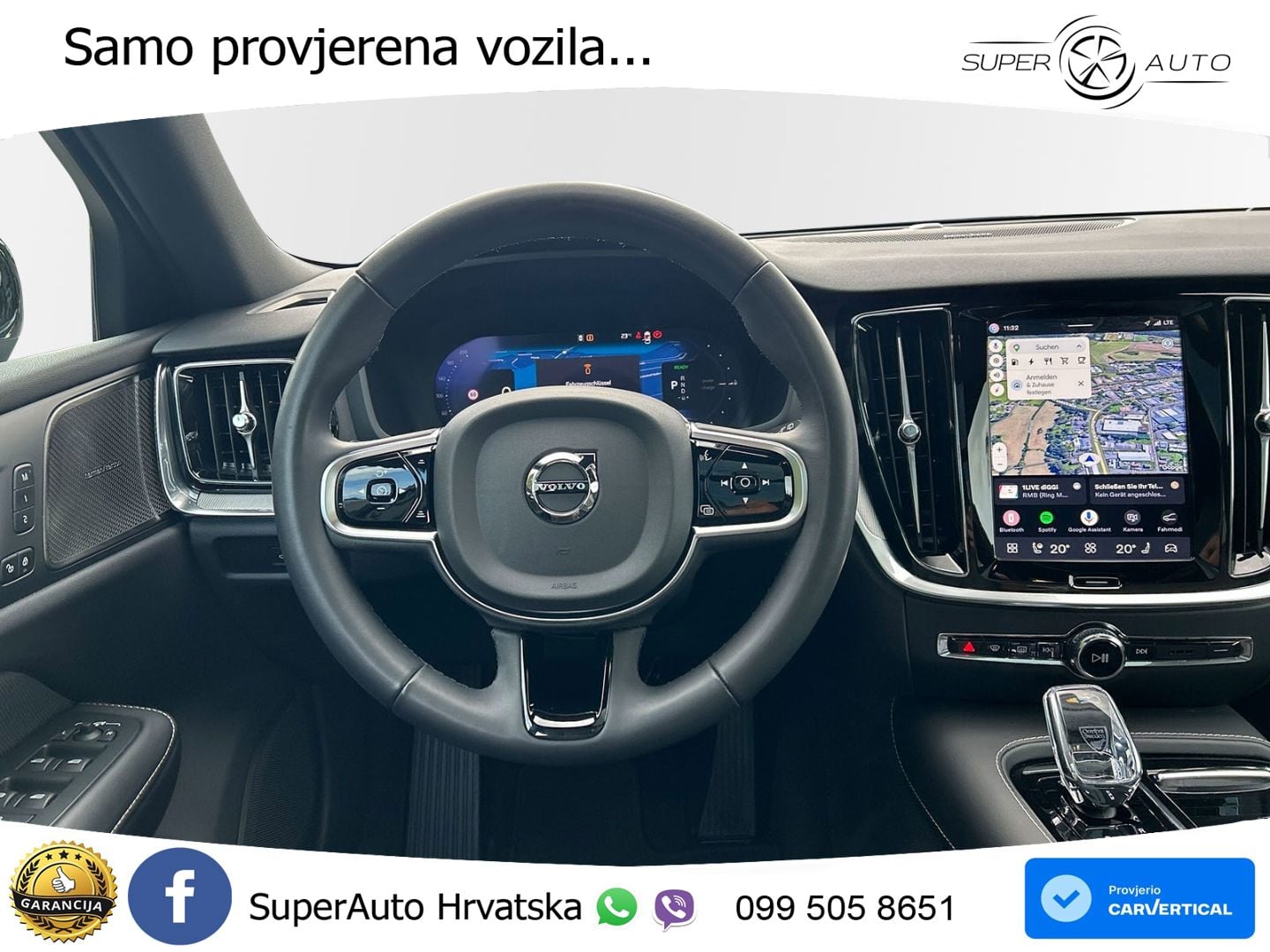 Volvo V60 2.0 T8 AWD Geartronic ACC+GR SJED+360+PANO