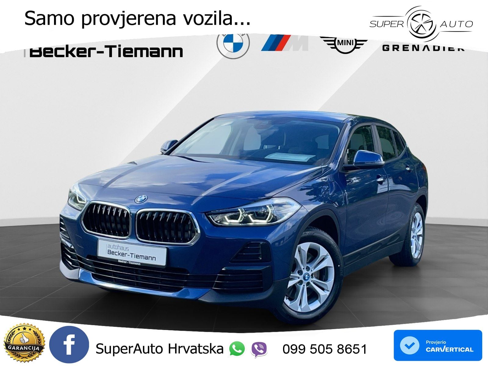 BMW X2 xDrive25e Steptronic LED+GR SJED+ACC