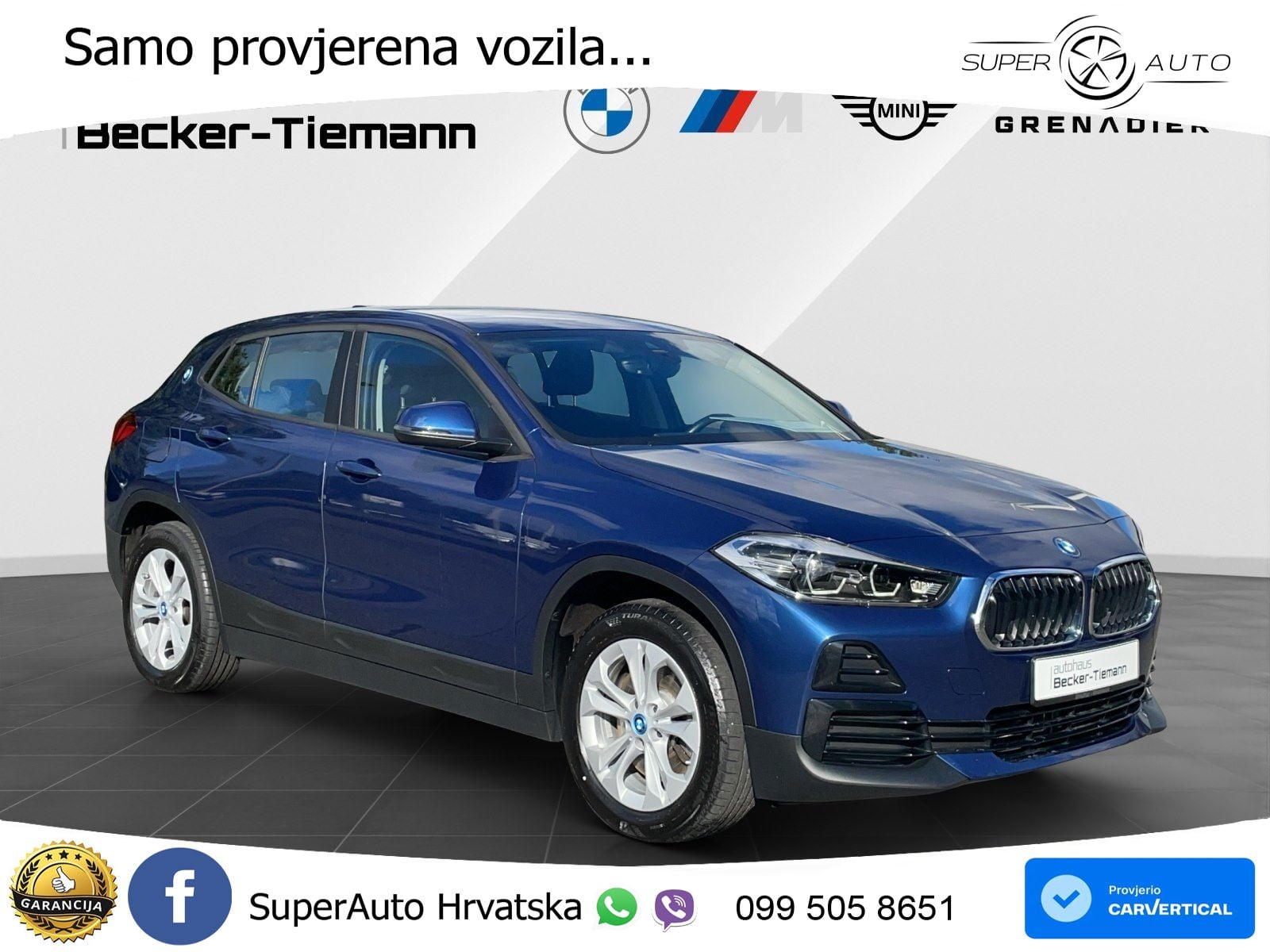 BMW X2 xDrive25e Steptronic LED+GR SJED+ACC