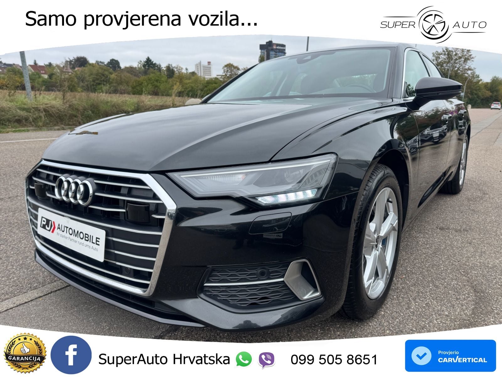 Audi A6 40 TDI (204 KS) S tronic LED+GR SJED+ACC