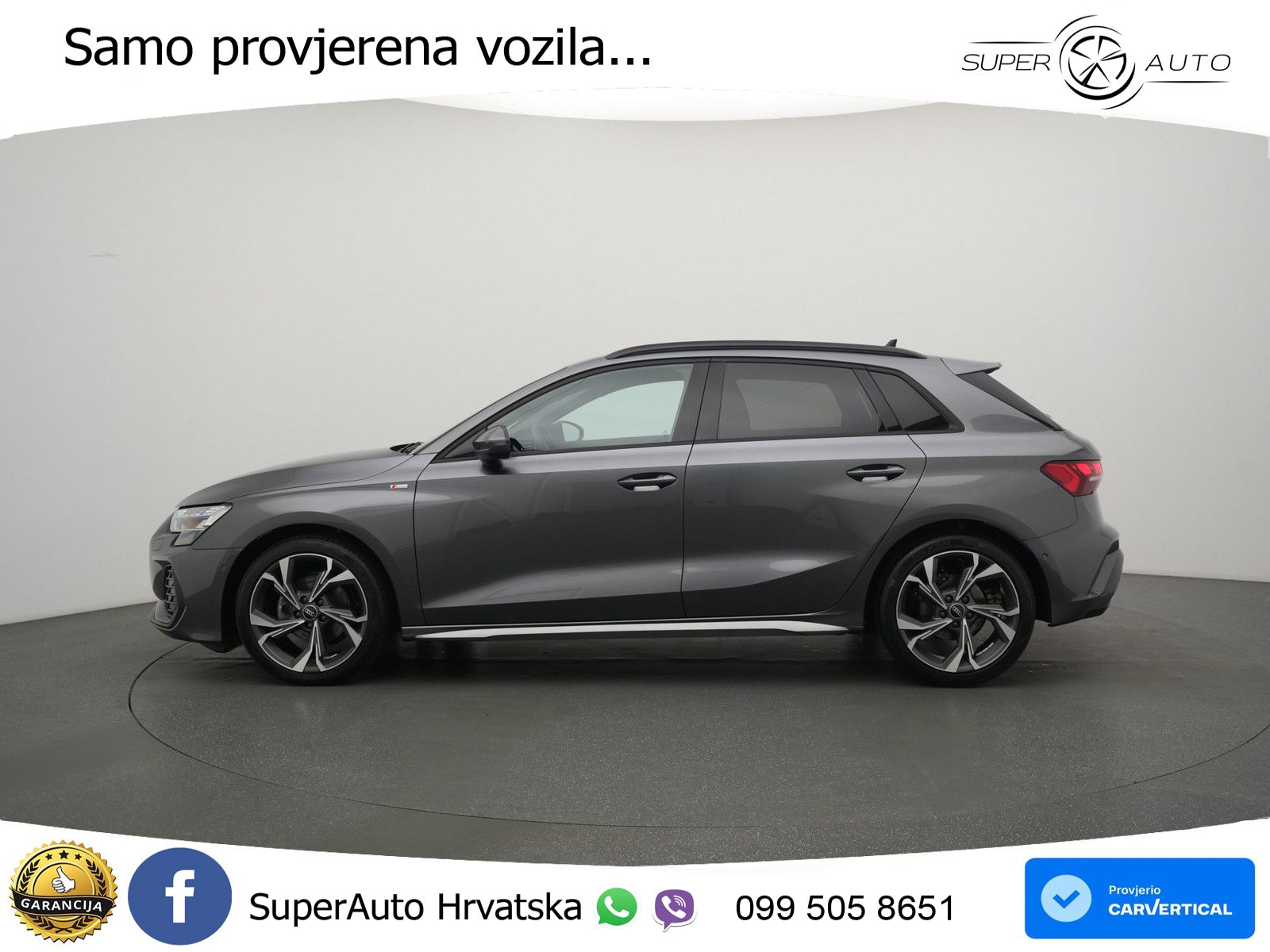 Audi A3 30 TDI (116 KS) S line LED+GR SJED+ACC