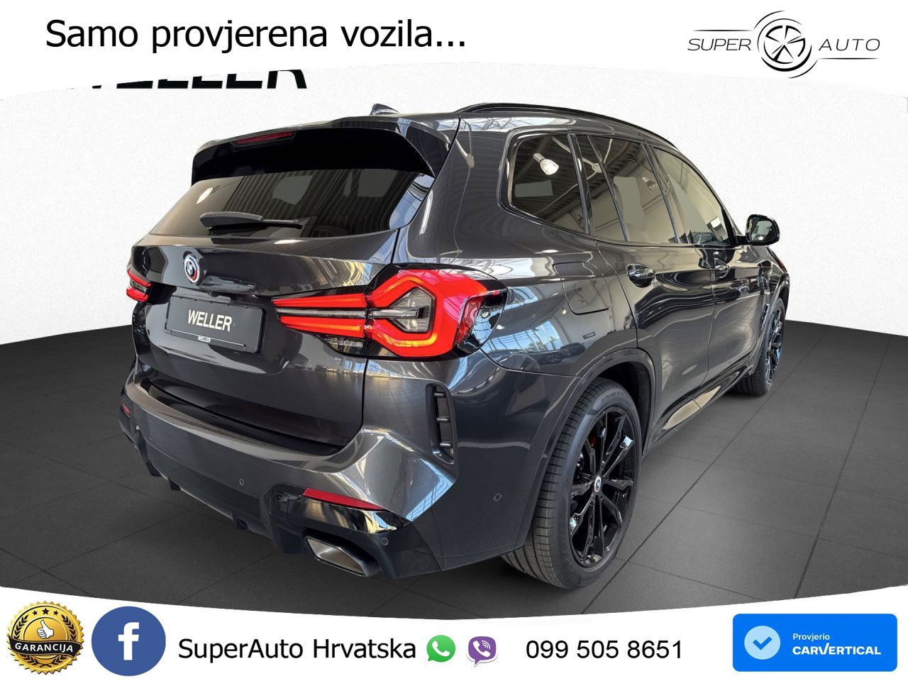 BMW X3 20d xDrive Steptronic M Sport LED+GR SJED+ACC