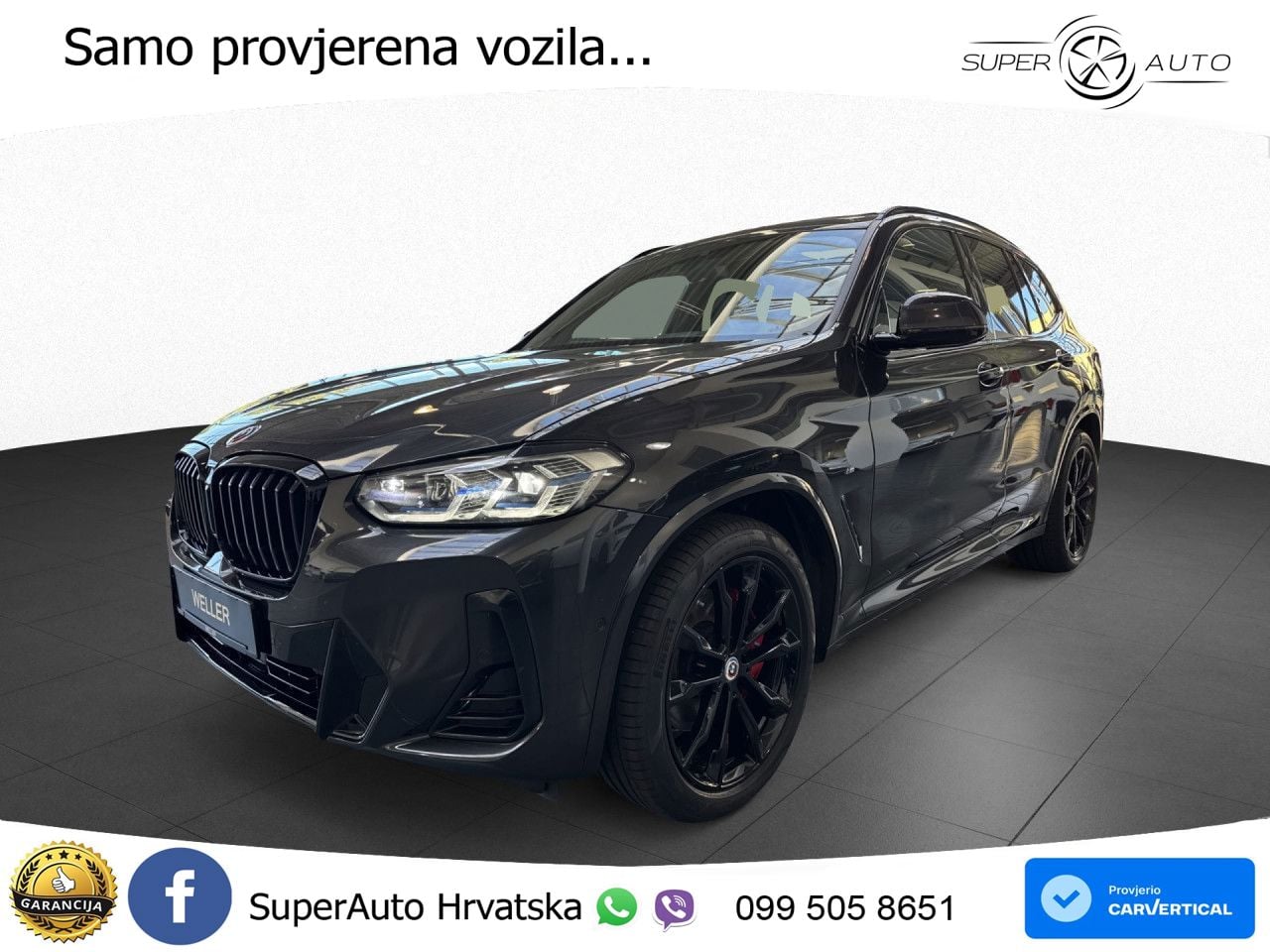 BMW X3 20d xDrive Steptronic M Sport LED+GR SJED+ACC