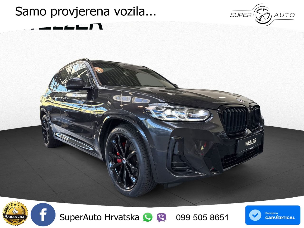 BMW X3 20d xDrive Steptronic M Sport LED+GR SJED+ACC