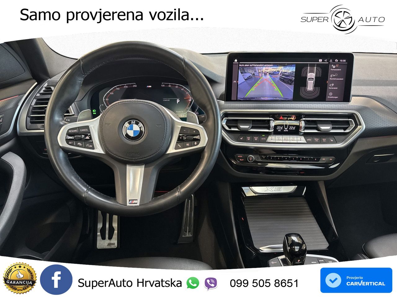 BMW X3 20d xDrive Steptronic M Sport LED+GR SJED+ACC