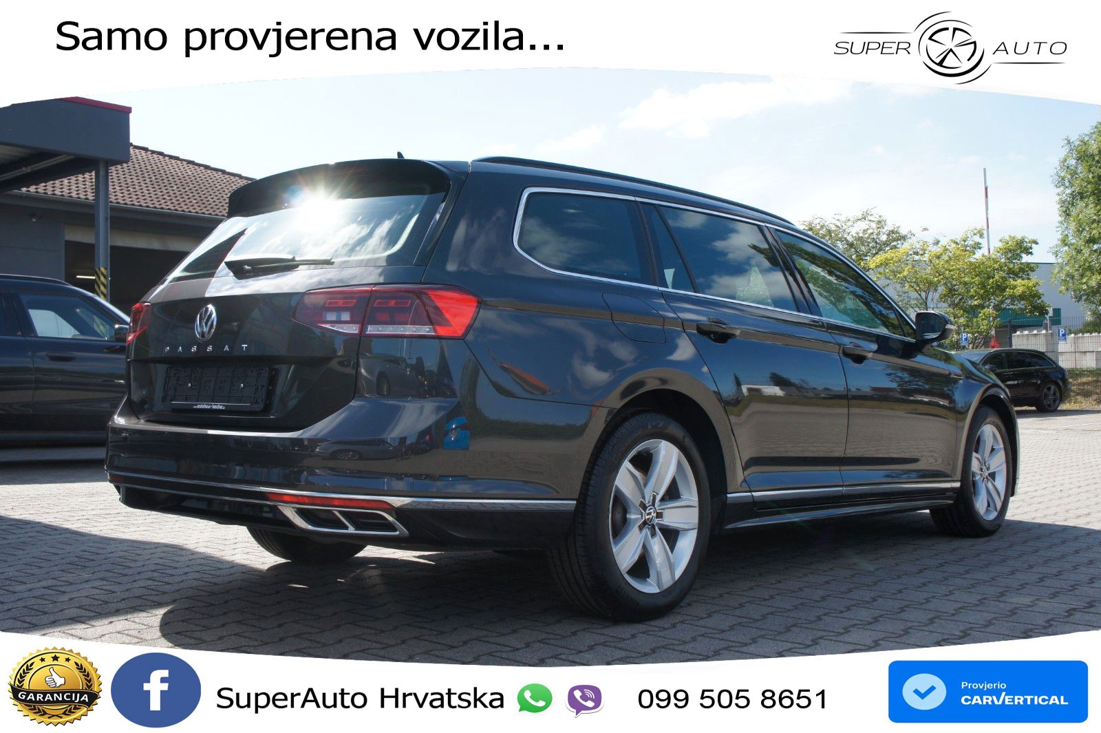 Volkswagen Passat Variant 2.0 TDI (190 KS) DSG Business LED+GR SJED+ACC