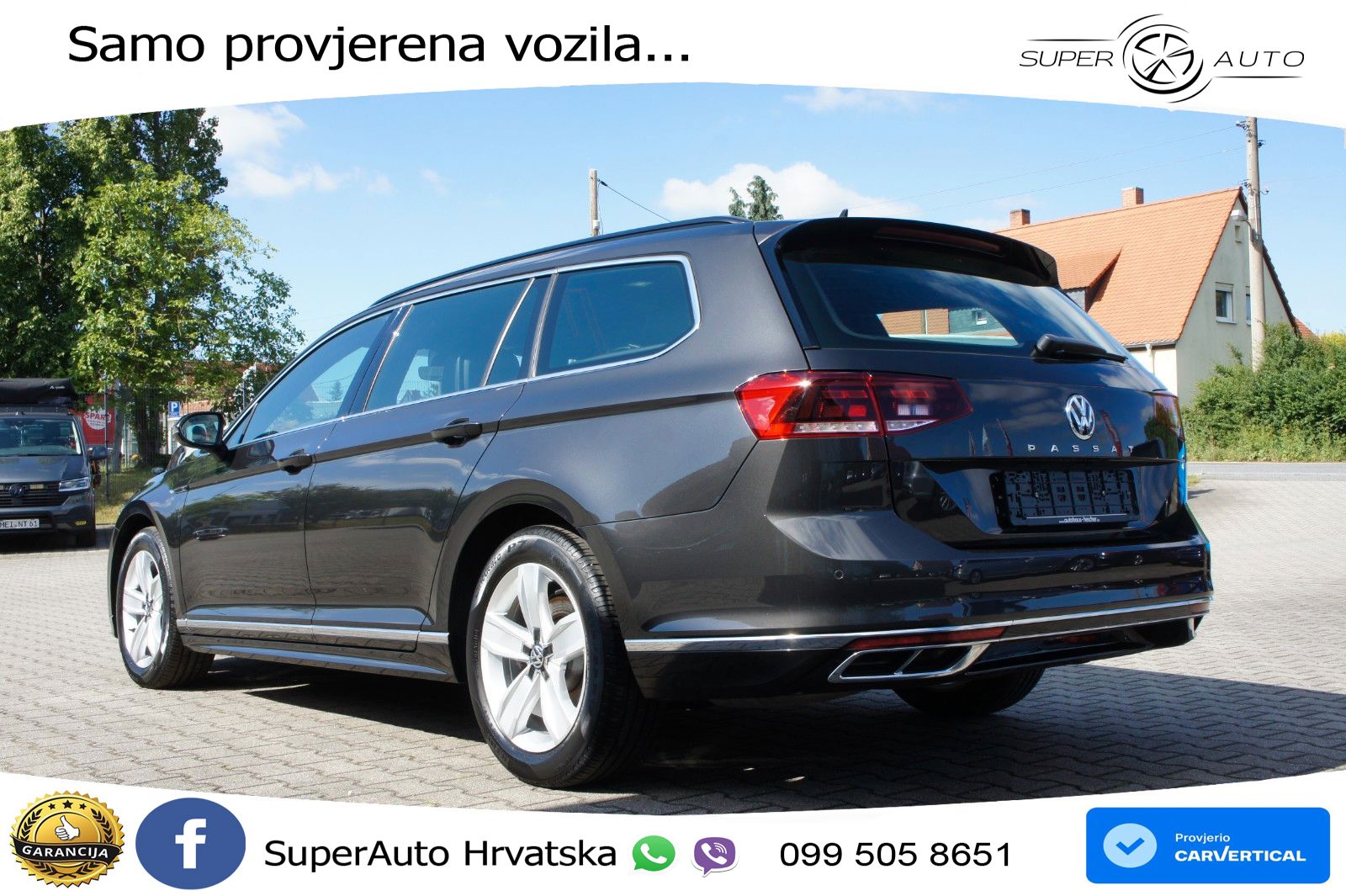 Volkswagen Passat Variant 2.0 TDI (190 KS) DSG Business LED+GR SJED+ACC