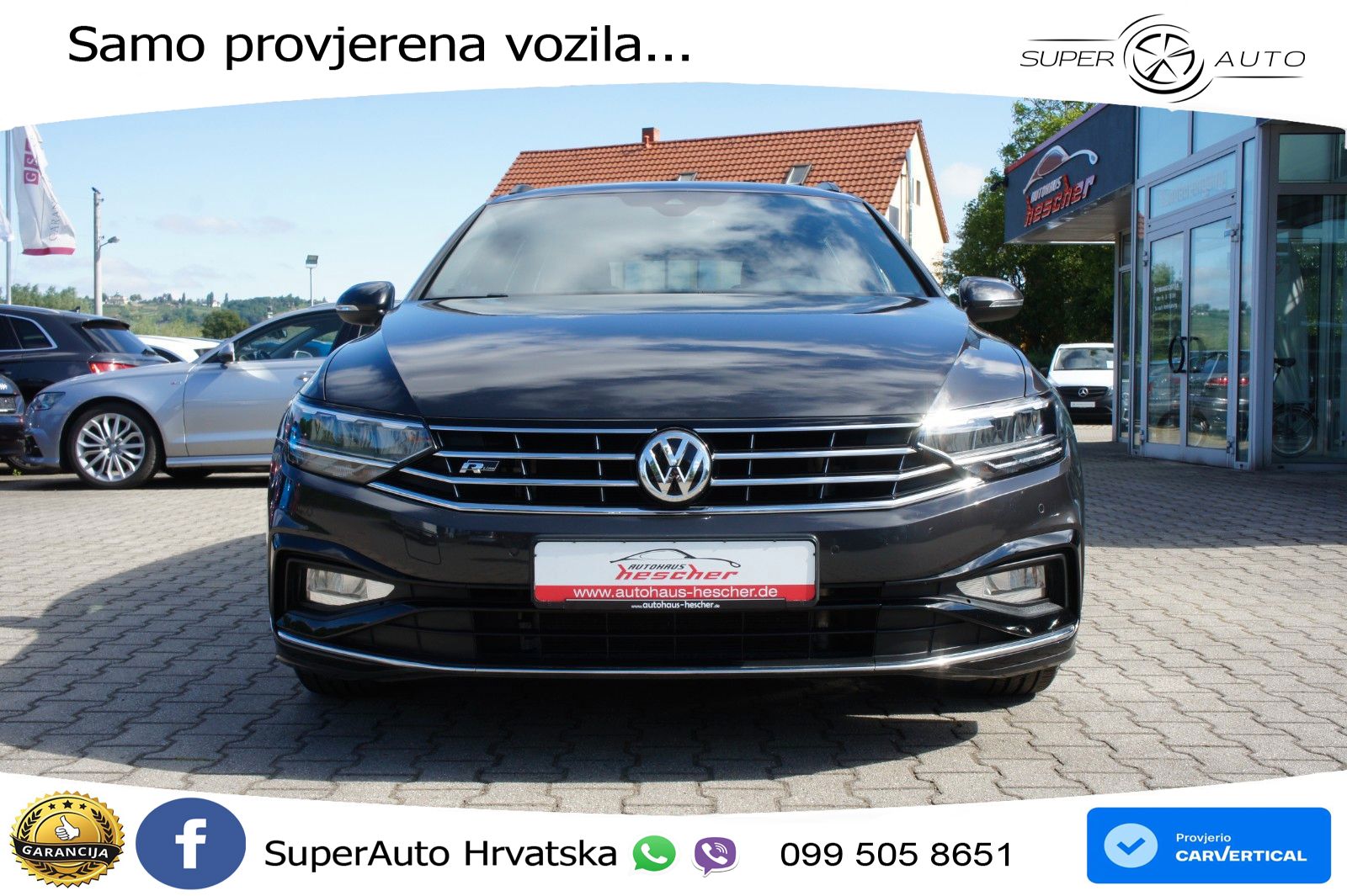 Volkswagen Passat Variant 2.0 TDI (190 KS) DSG Business LED+GR SJED+ACC