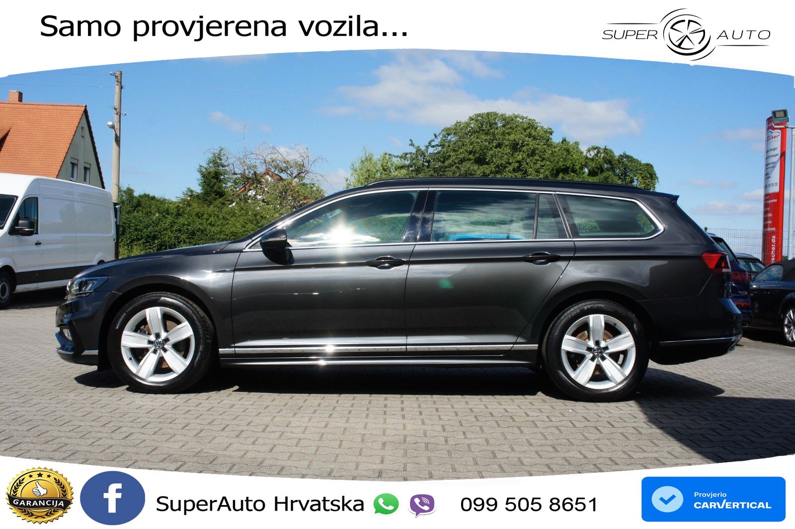 Volkswagen Passat Variant 2.0 TDI (190 KS) DSG Business LED+GR SJED+ACC