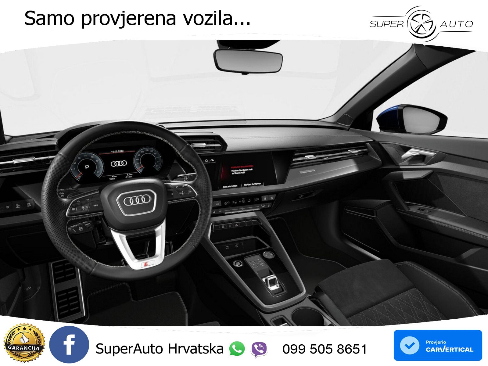 Audi A3 Limuzina 35 TFSI (150 KS) S tronic S line LED+GR SJED+ACC
