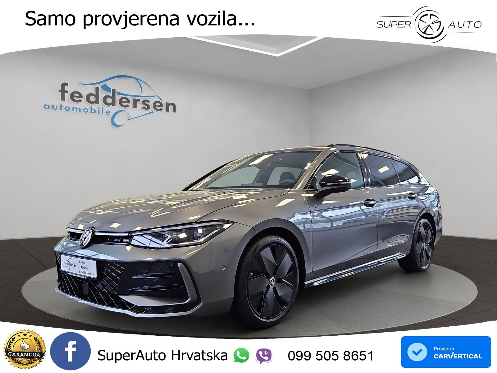 Volkswagen Passat Variant 2.0 TDI (193 KS) 4MOTION DSG R-Line LED+GR SJED+ACC