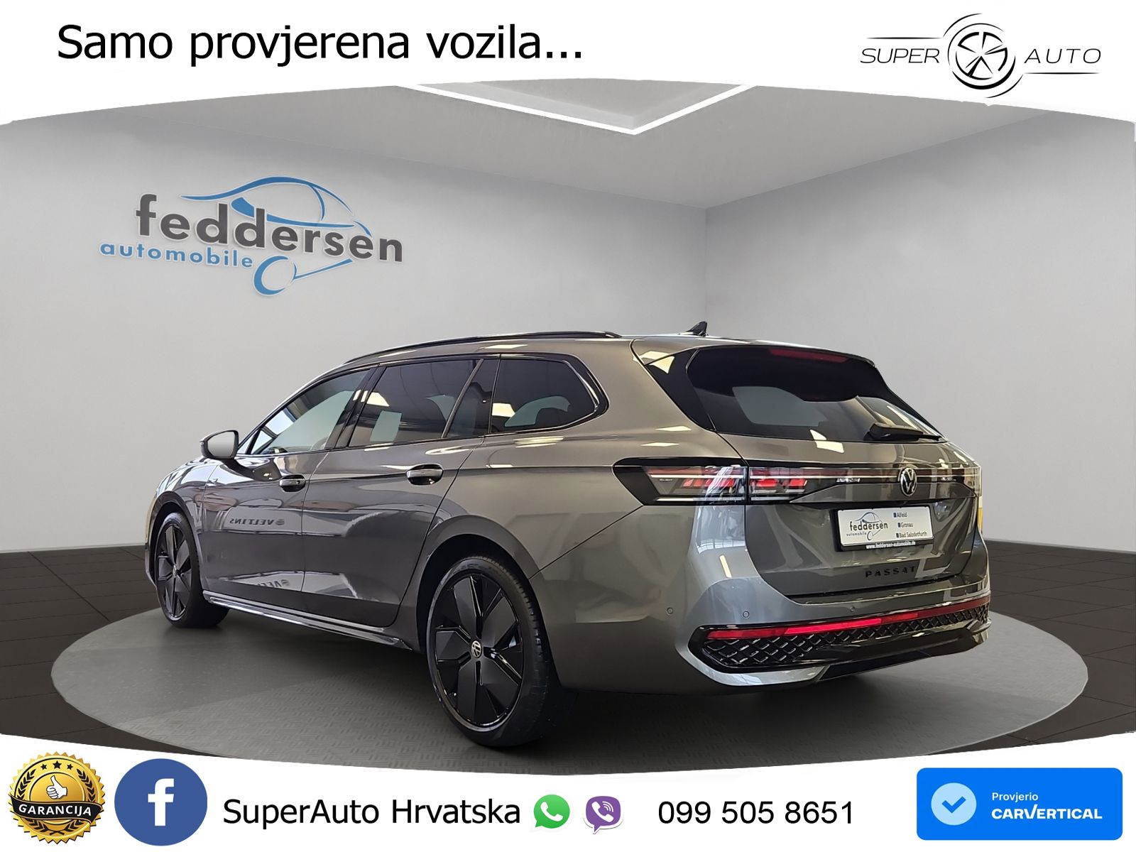 Volkswagen Passat Variant 2.0 TDI (193 KS) 4MOTION DSG R-Line LED+GR SJED+ACC