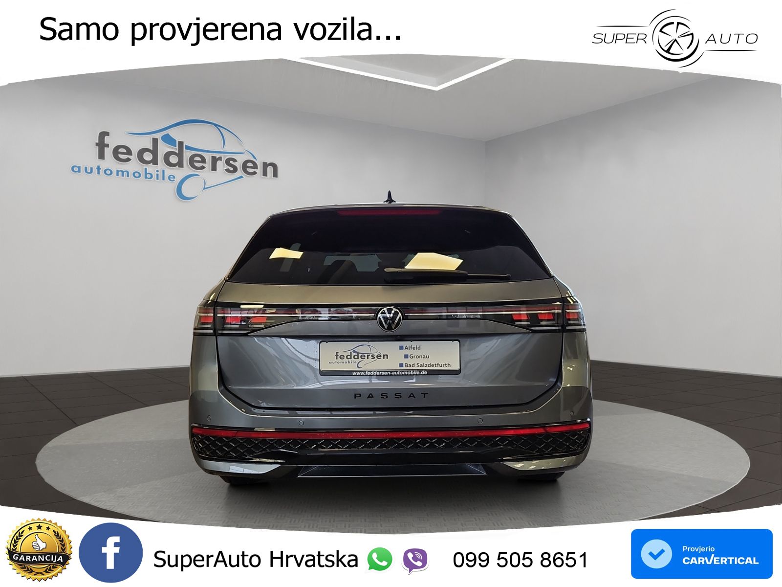 Volkswagen Passat Variant 2.0 TDI (193 KS) 4MOTION DSG R-Line LED+GR SJED+ACC