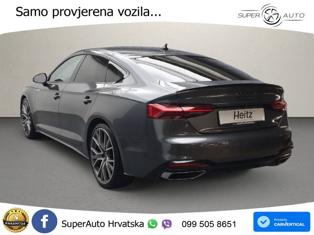 Audi A5 Sportback 45 TFSI (265 KS) quattro S tronic S line MATRIX+GR SJED+KAM
