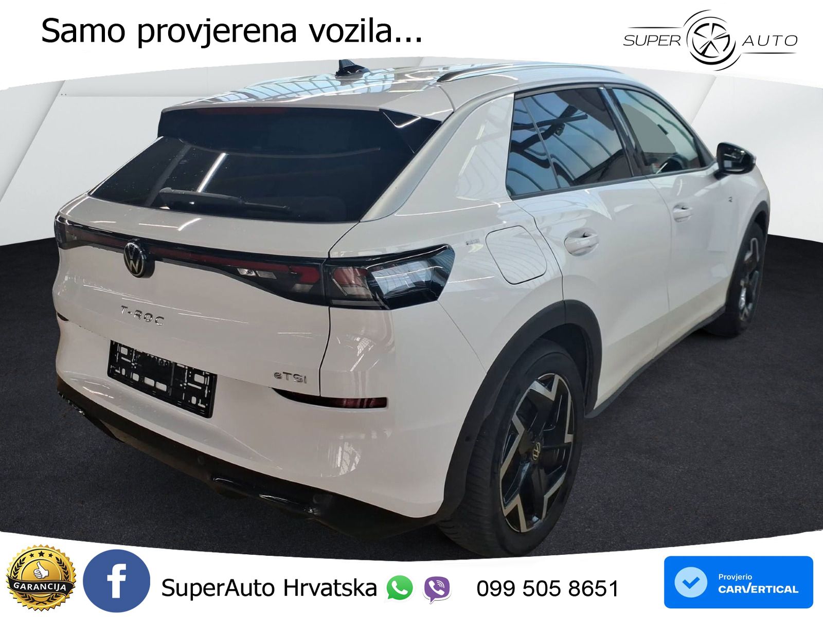 Volkswagen T-Roc 1.5 eTSI (150 KS)  DSG R-Line LED+GR SJED+ACC