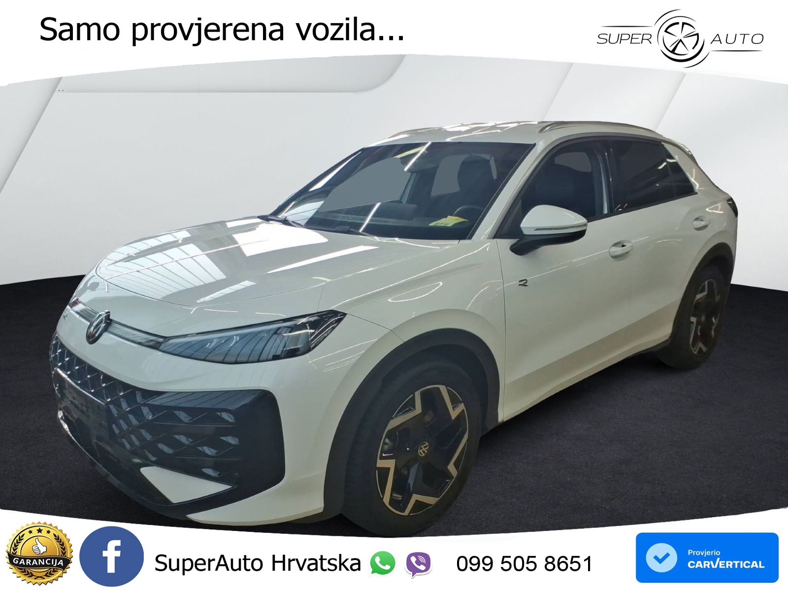 Volkswagen T-Roc 1.5 eTSI (150 KS)  DSG R-Line LED+GR SJED+ACC