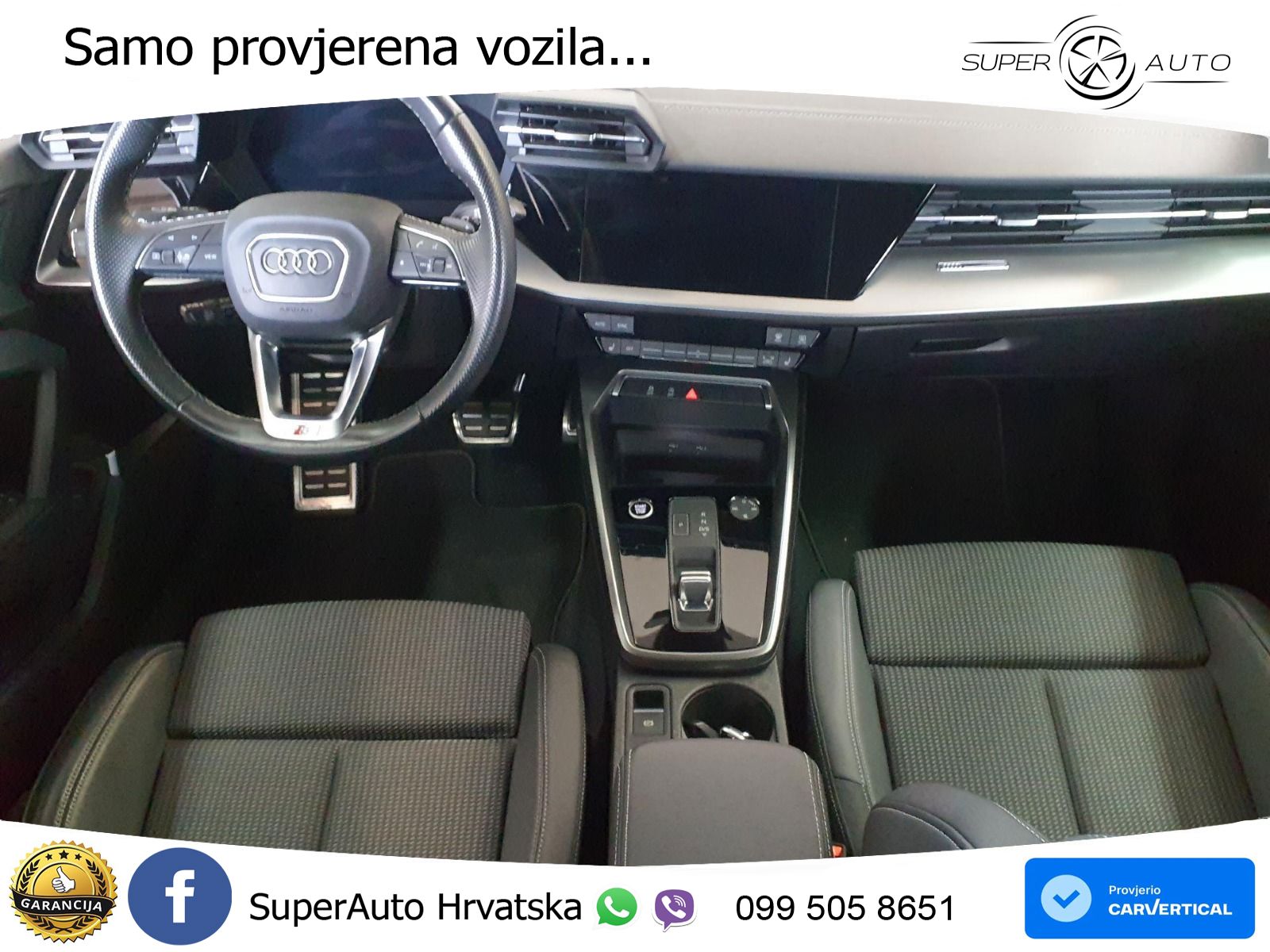 Audi A3 Limuzina 35 TFSI (150 KS) S tronic S line MATRIX+GR SJED+KAM
