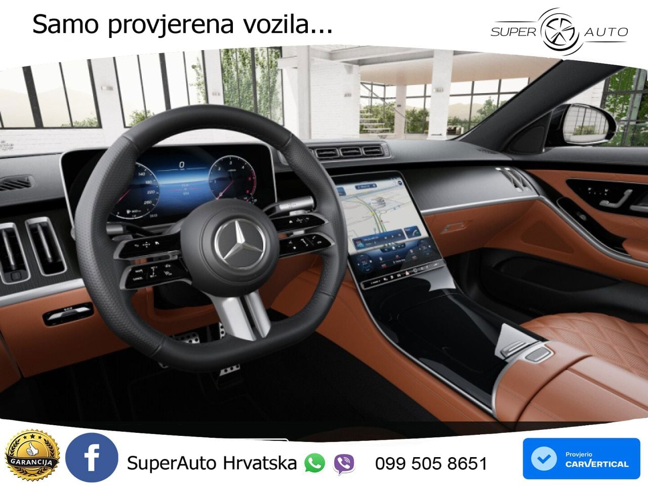 Mercedes S 450e (408 KS) 9G-TRONIC AMG ZRAČNI+ACC+GR SJED+KAM+PANO