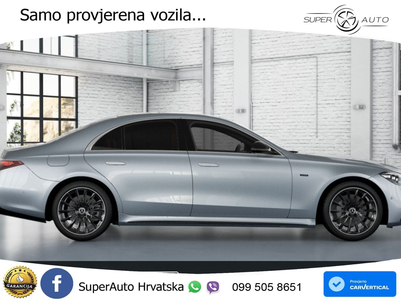 Mercedes S 450e (408 KS) 9G-TRONIC AMG ZRAČNI+ACC+GR SJED+KAM+PANO