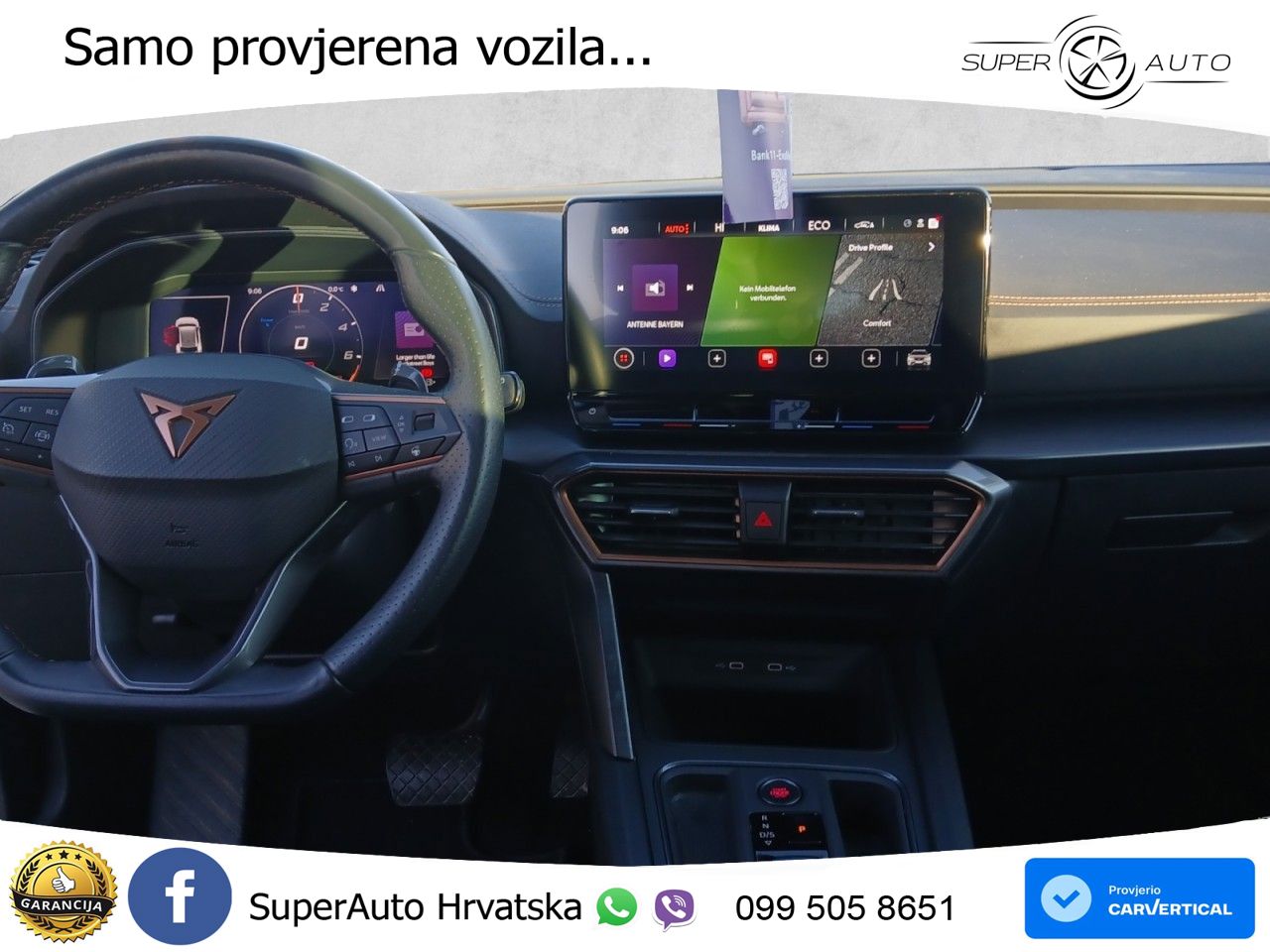 Cupra Formentor 1.4 TSI (204 KS) e-Hybrid DSG LED+ACC