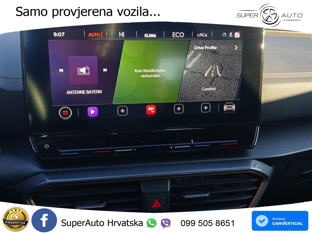 Cupra Formentor 1.4 TSI (204 KS) e-Hybrid DSG LED+ACC