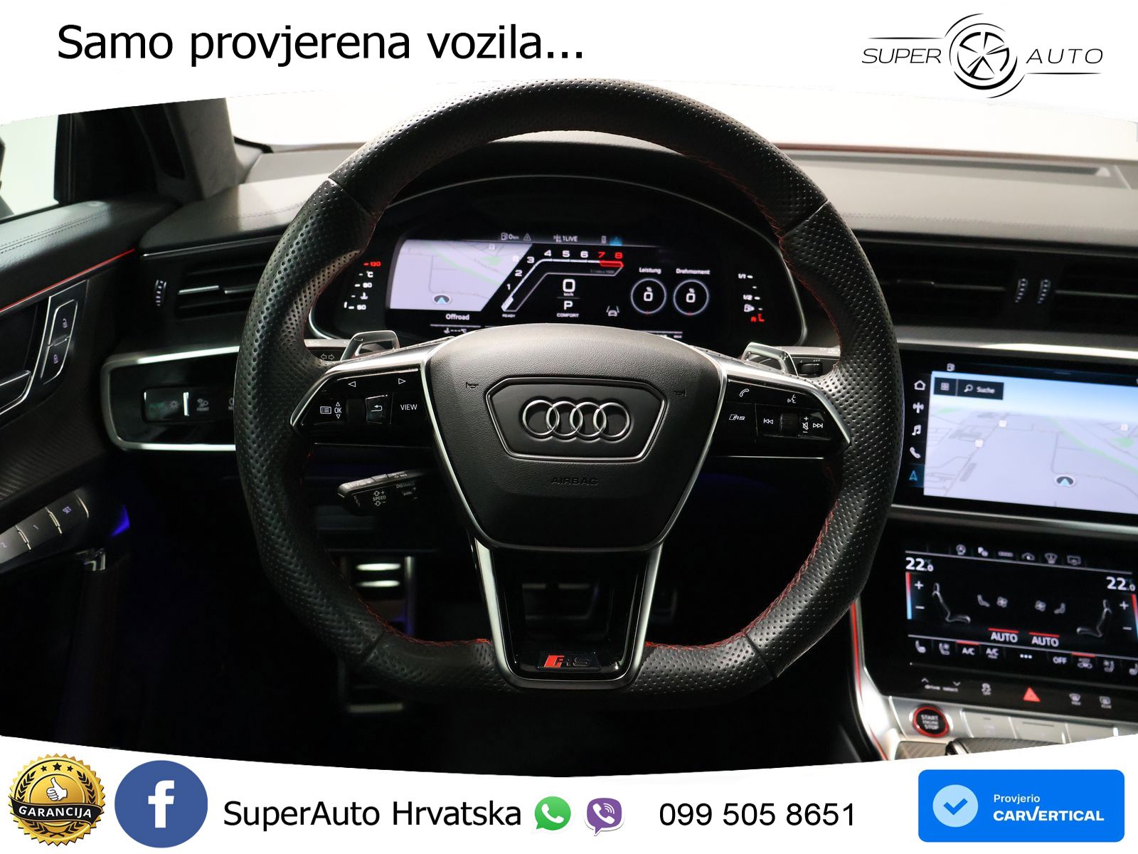 Audi RS6 Avant 4.0 TFSI V8 (600 KS) quattro Tiptronic LED+GR SJED+ACC