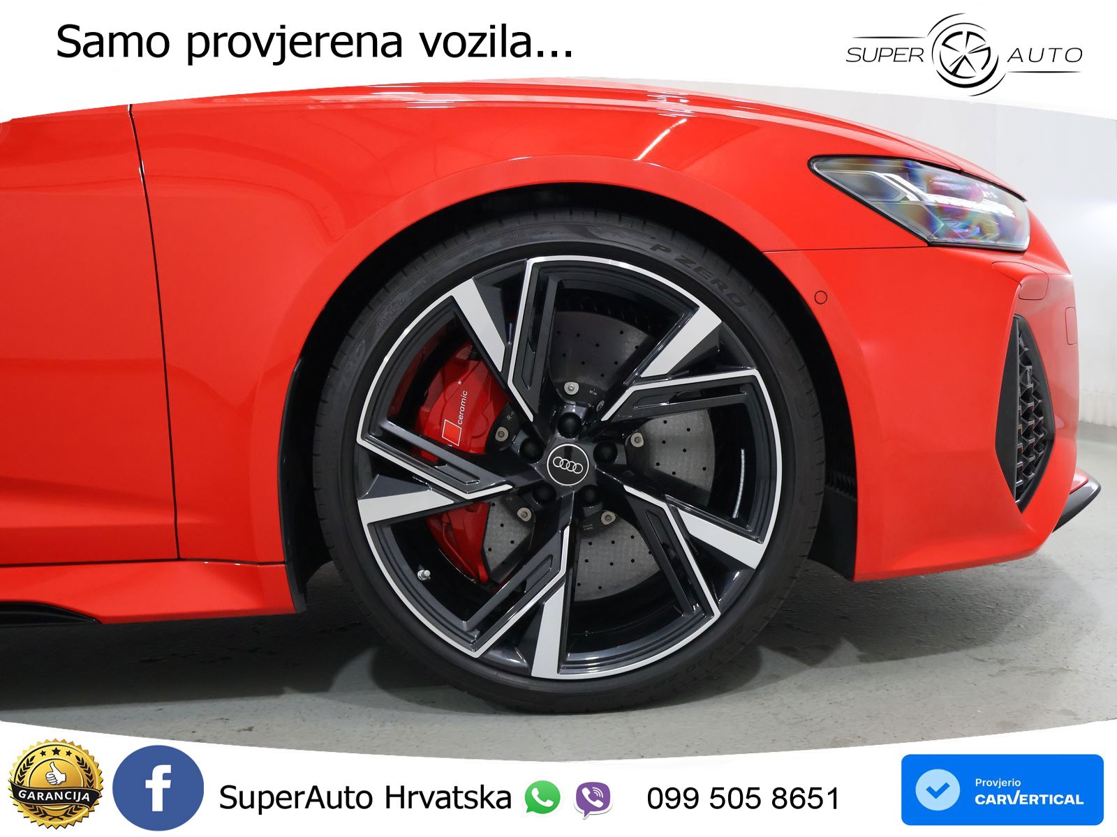 Audi RS6 Avant 4.0 TFSI V8 (600 KS) quattro Tiptronic LED+GR SJED+ACC