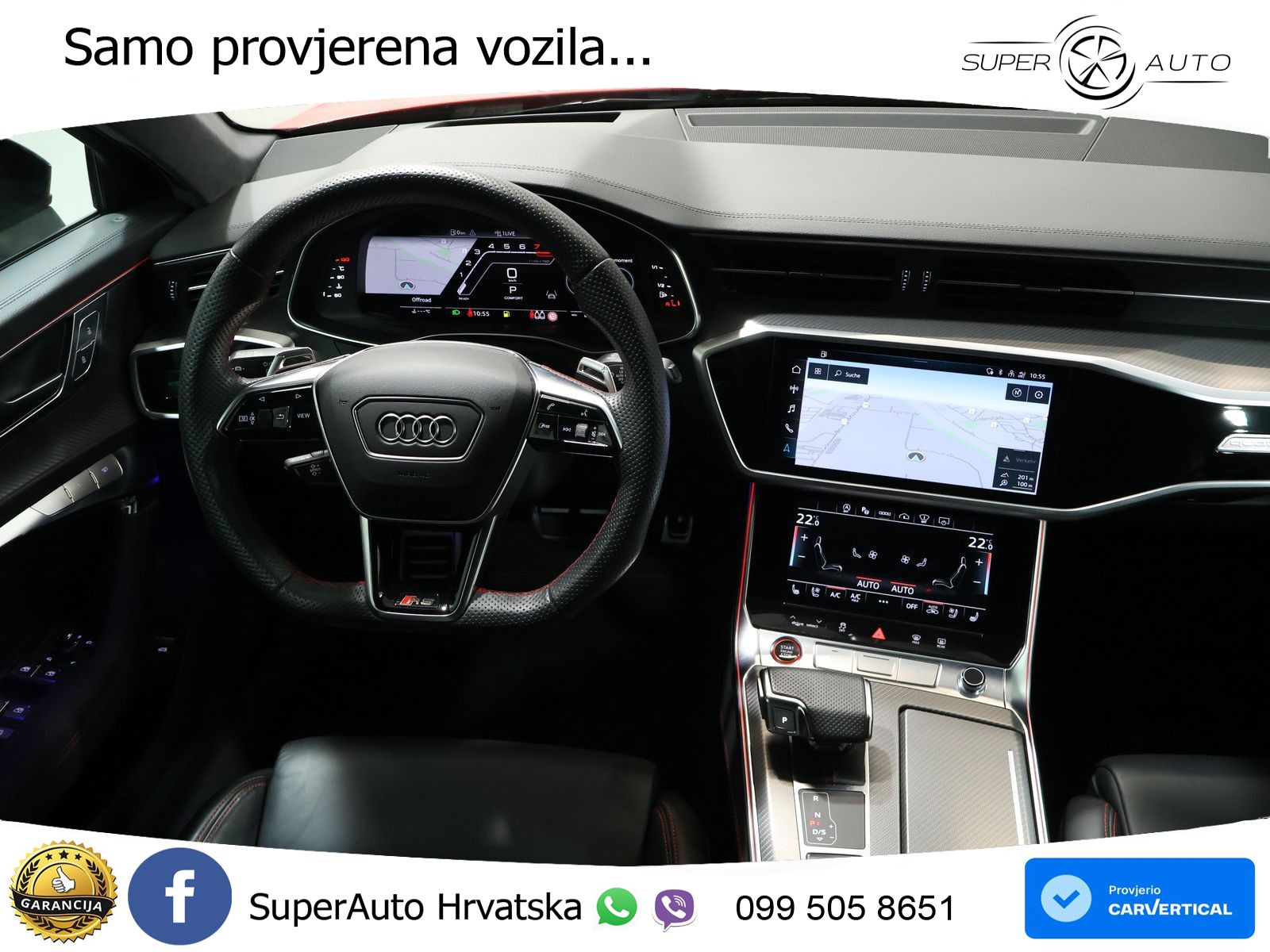 Audi RS6 Avant 4.0 TFSI V8 (600 KS) quattro Tiptronic LED+GR SJED+ACC