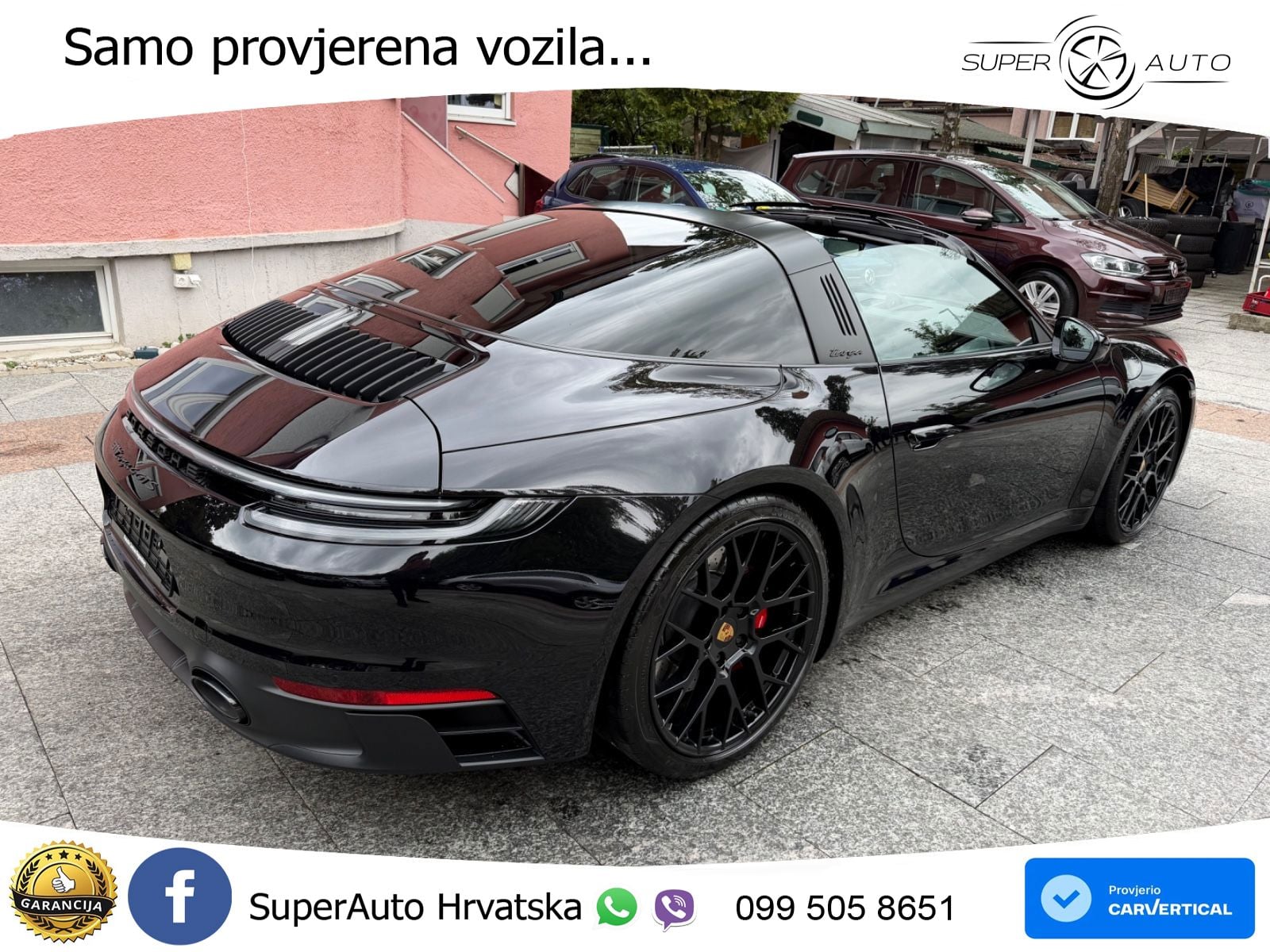 Porsche 911 Targa 4 GTS 3.0 (480 KS) PDK ACC+GR SJED+360+PANO