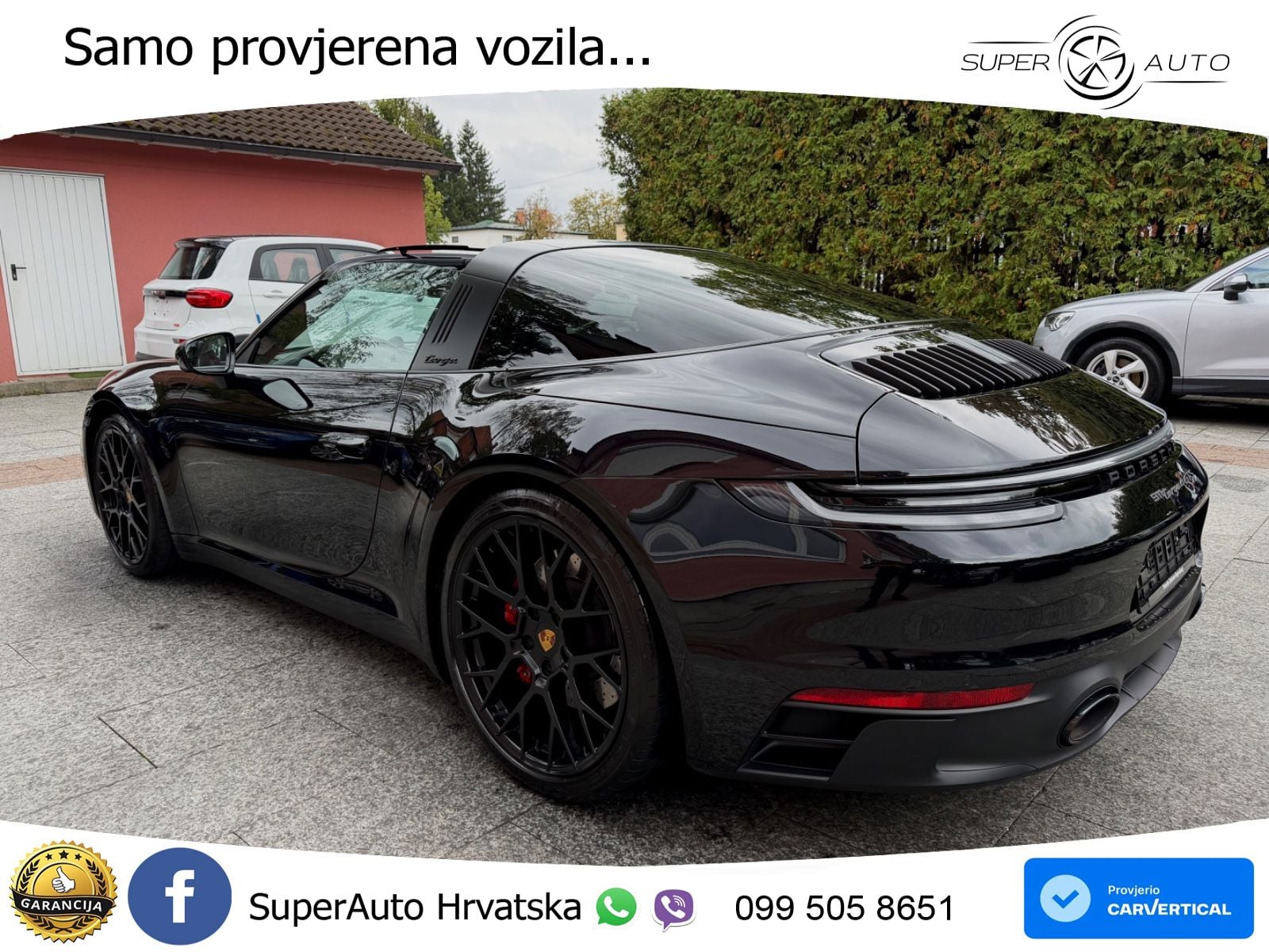 Porsche 911 Targa 4 GTS 3.0 (480 KS) PDK ACC+GR SJED+360+PANO