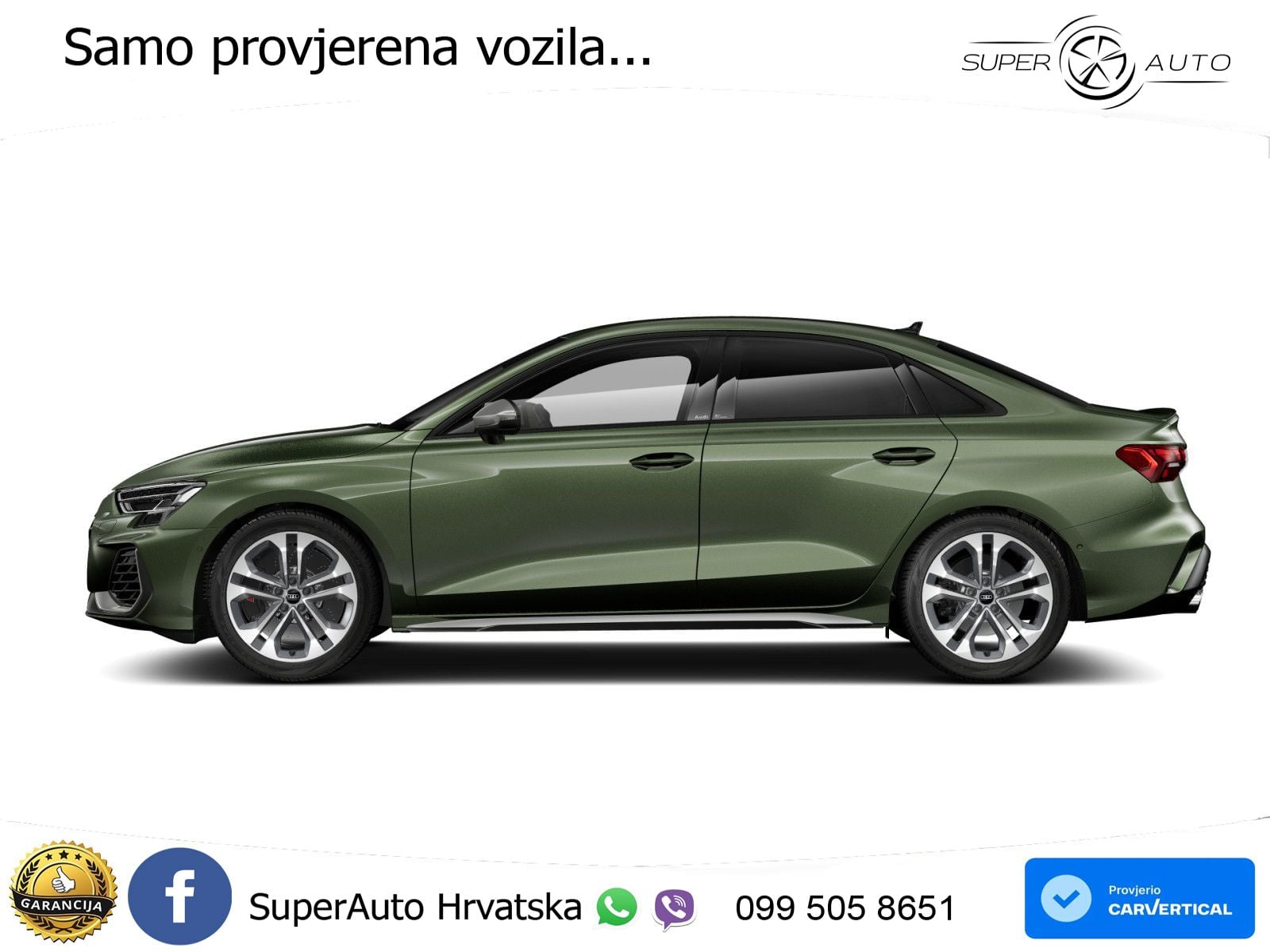 Audi S3 Limuzina 2.0 TFSI (333 KS) quattro S tronic MATRIX+GR SJED+KAM