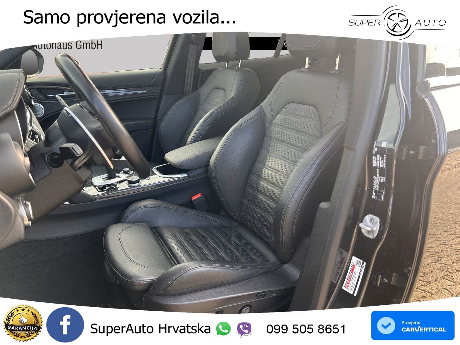Alfa Romeo Stelvio Quadrifoglio 2.9 V6 Bi-Turbo (520 KS) Q4 Automatic LED+GR SJED+ACC