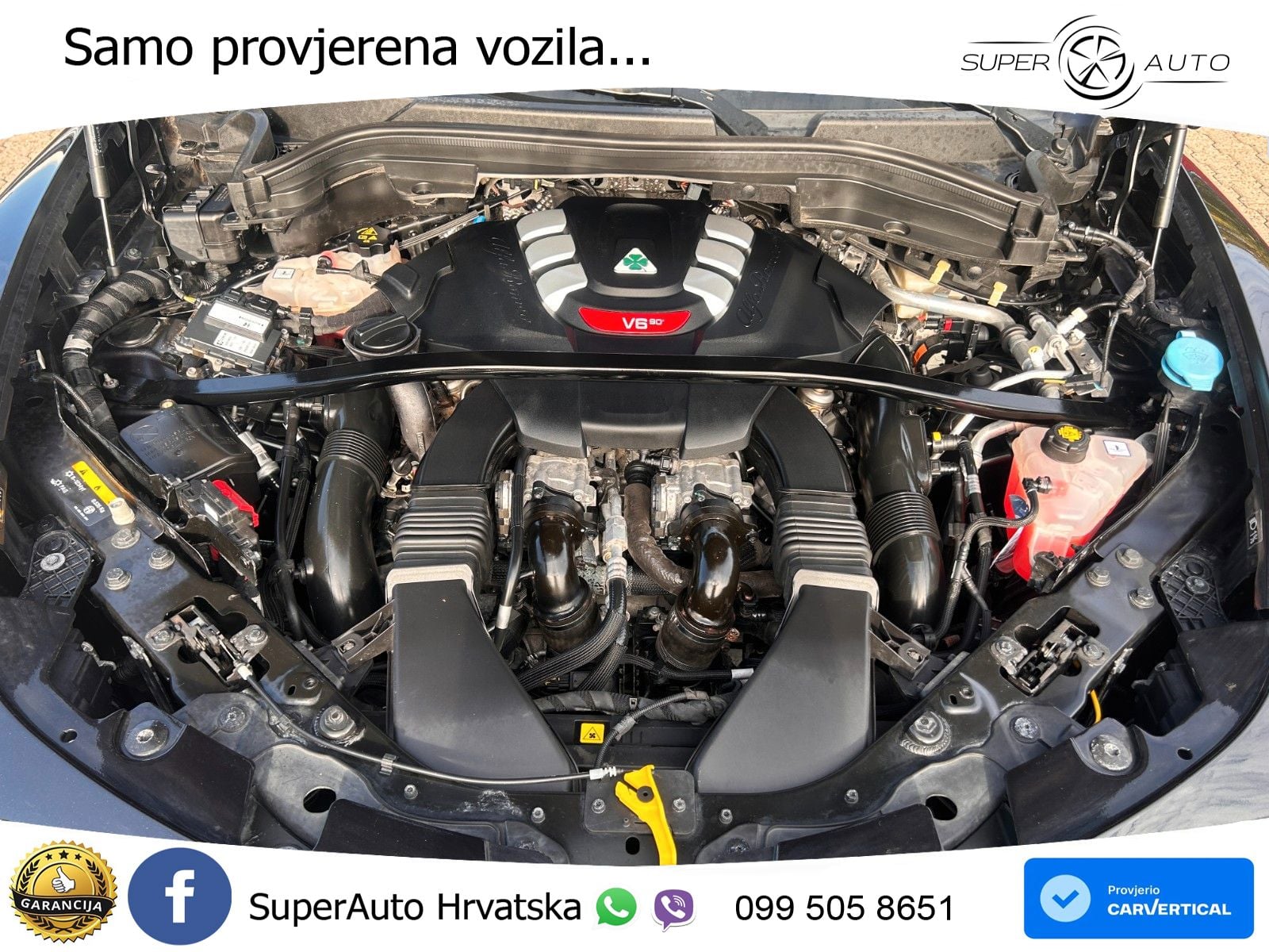 Alfa Romeo Stelvio Quadrifoglio 2.9 V6 Bi-Turbo (520 KS) Q4 Automatic LED+GR SJED+ACC