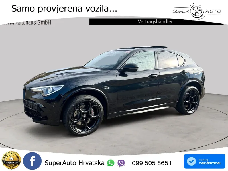 Alfa Romeo Stelvio Quadrifoglio 2.9 V6 Bi-Turbo (520 KS) Q4 Automatic LED+GR SJED+ACC