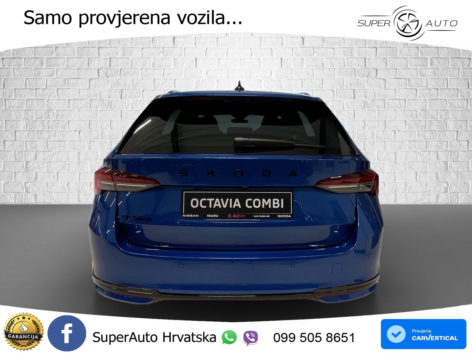 Škoda Octavia Combi 1.5 TSI (150 KS) DSG SportLine LED+GR SJED+ACC