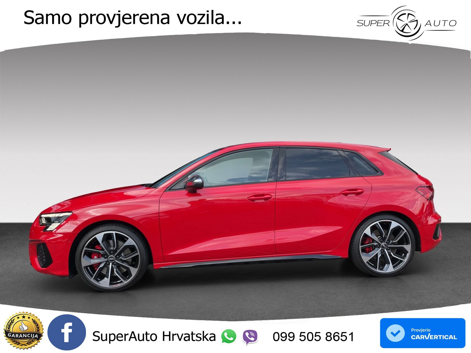Audi S3 2.0 TFSI (310 KS) quattro S tronic MATRIX+GR SJED+KAM