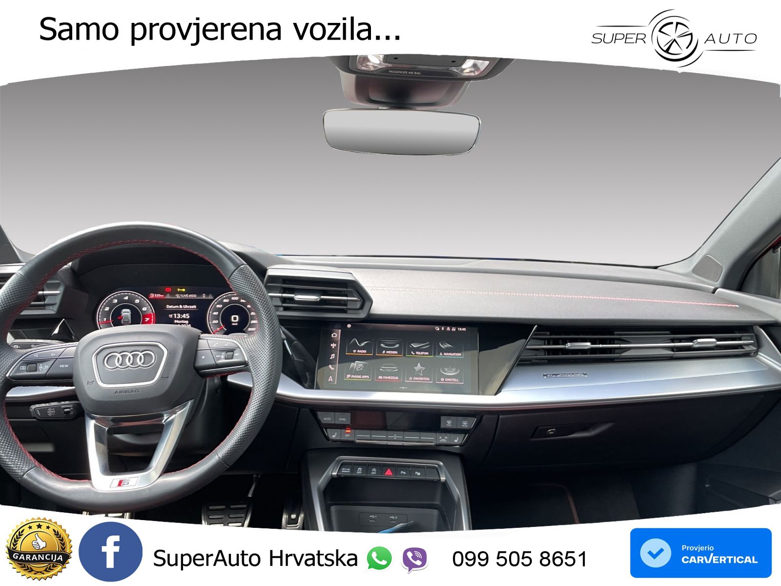 Audi S3 2.0 TFSI (310 KS) quattro S tronic MATRIX+GR SJED+KAM