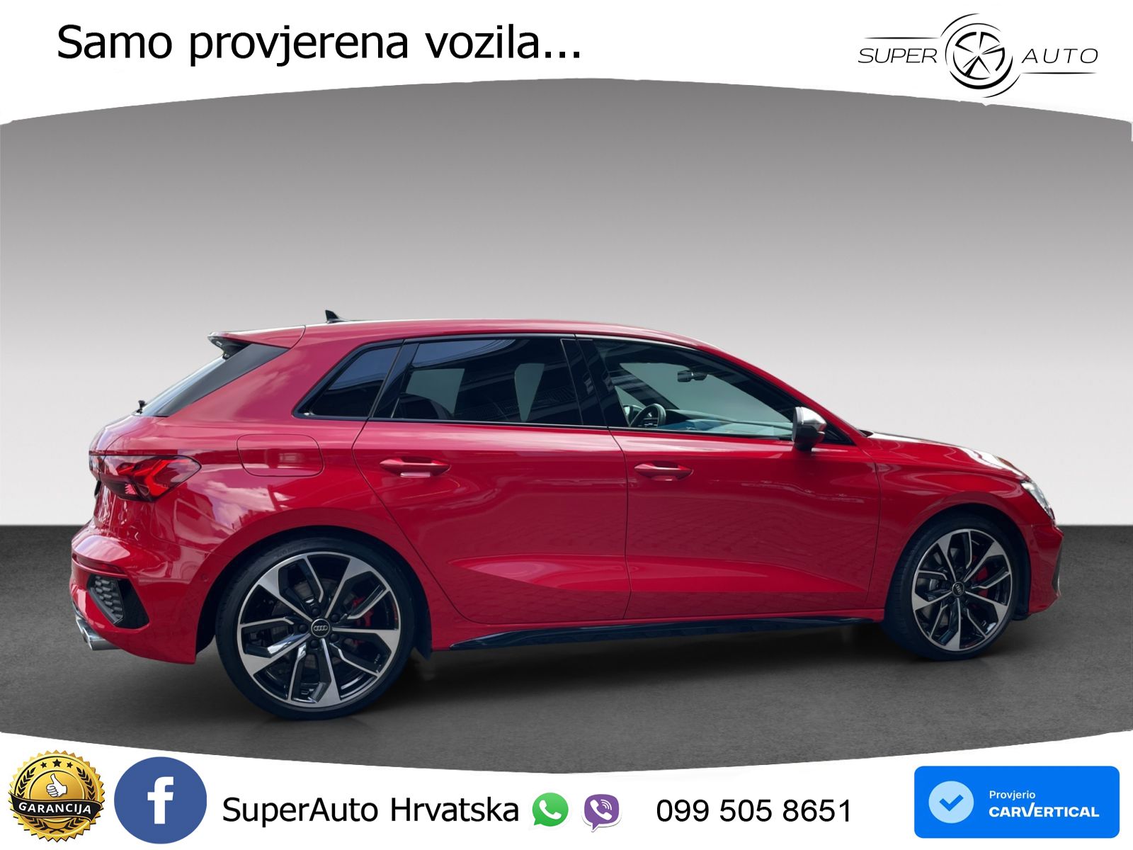Audi S3 2.0 TFSI (310 KS) quattro S tronic MATRIX+GR SJED+KAM