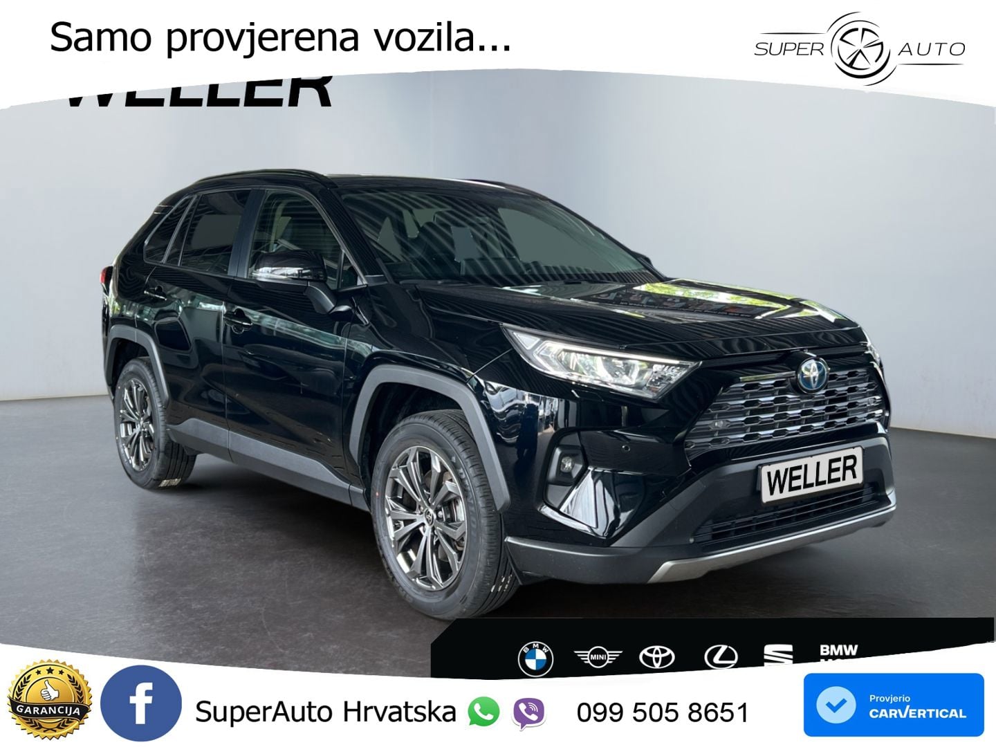 Toyota RAV4 2.5 (218 KS) Hybrid eCVT LED+GR SJED+ACC