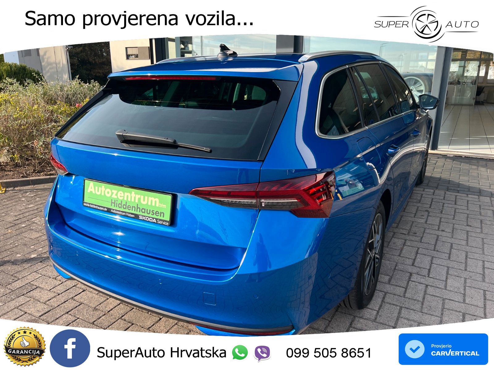 Škoda Octavia Combi 2.0 TDI (150 KS) DSG LED+GR SJED+ACC