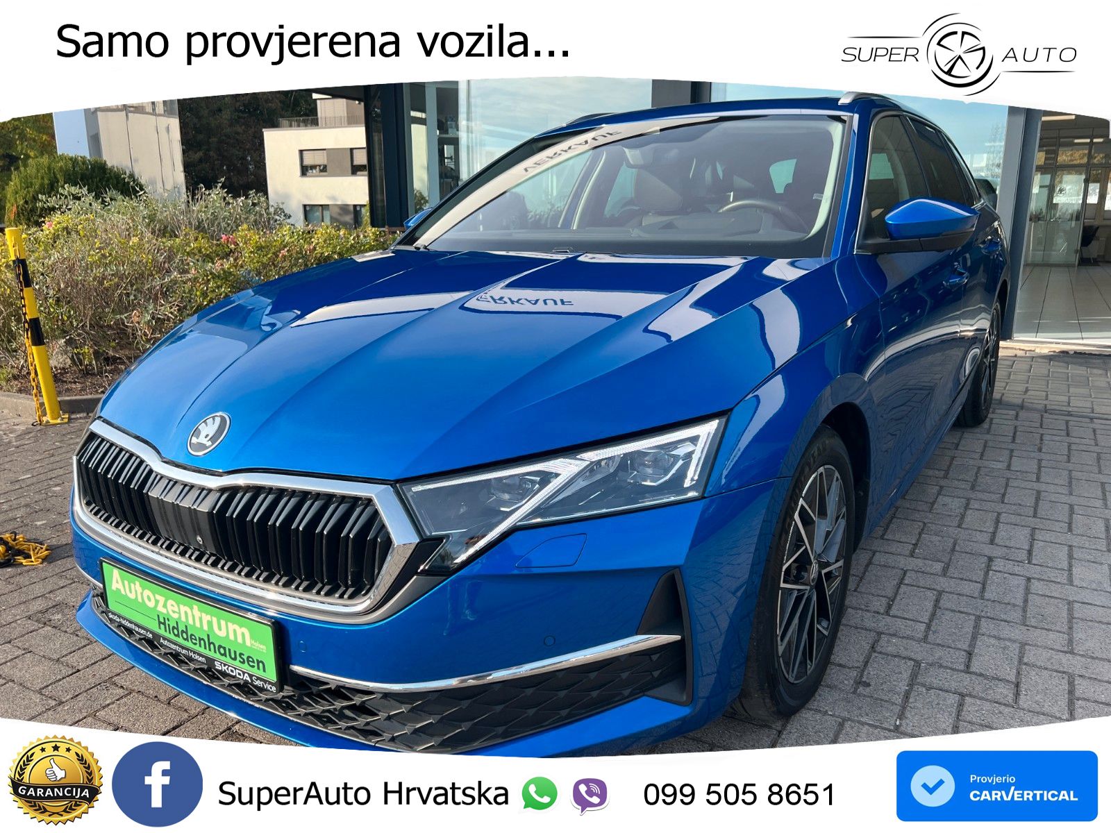 Škoda Octavia Combi 2.0 TDI (150 KS) DSG LED+GR SJED+ACC